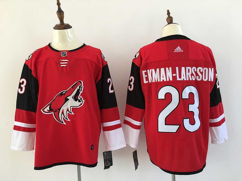 Phoenix Coyotes #23 Ekman-Larsson Red Adidas Stitched Jersey,We sell and wholesale Phoenix Coyotes #23 Ekman-Larsson Red Adidas Stitched Jersey on line form chian!